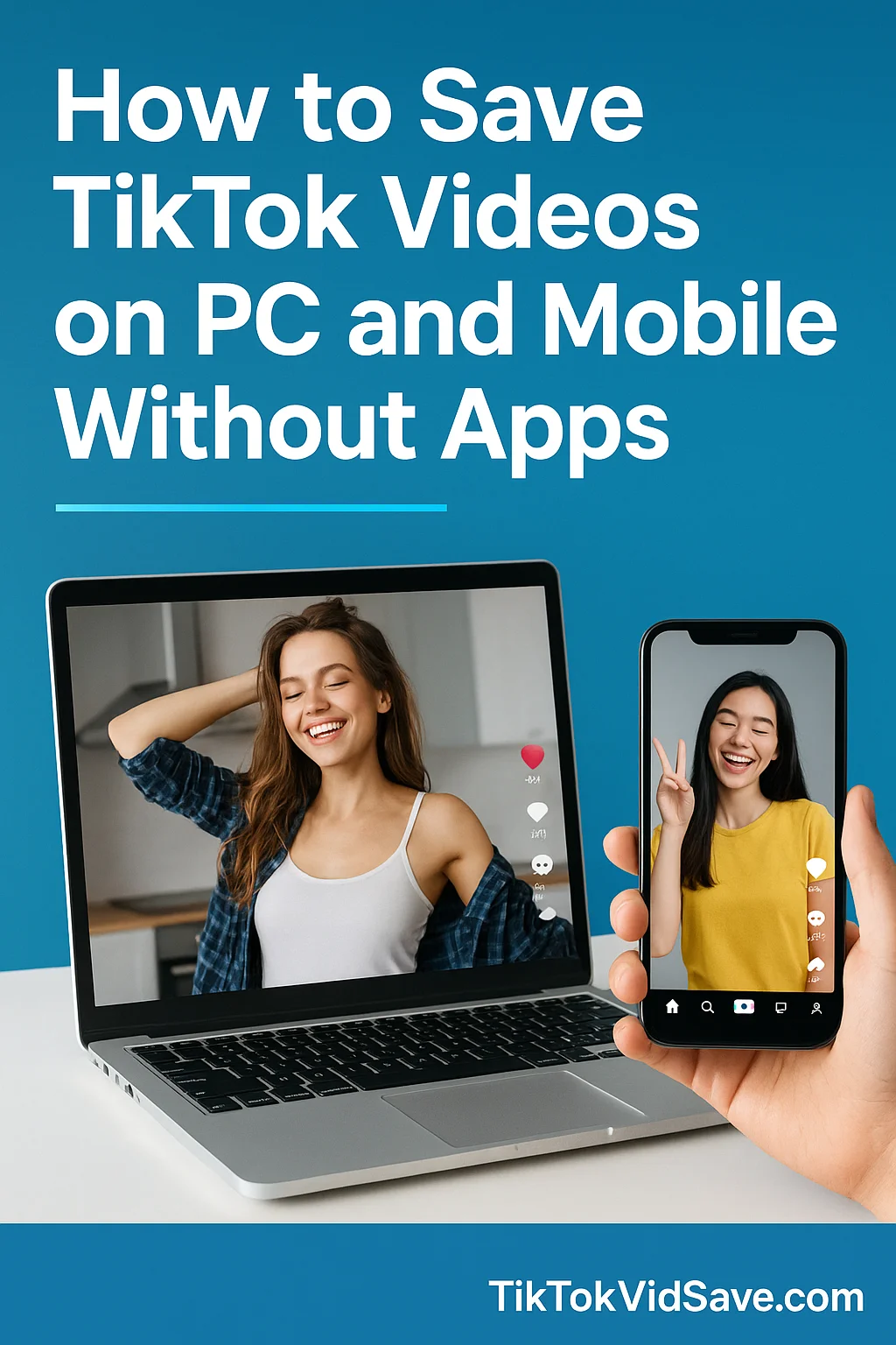 How to Save TikTok Videos on PC and Mobile Without Apps